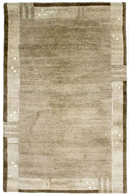 Alfombra de Nepal - 187 x 120 cm - natural