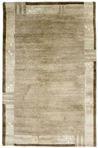 Alfombra de Nepal - 187 x 120 cm - natural