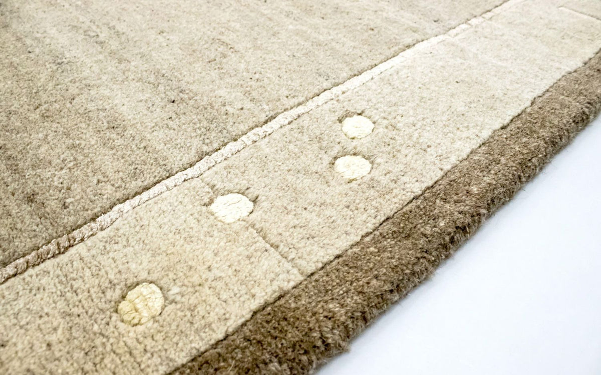 Alfombra de Nepal - 187 x 120 cm - natural