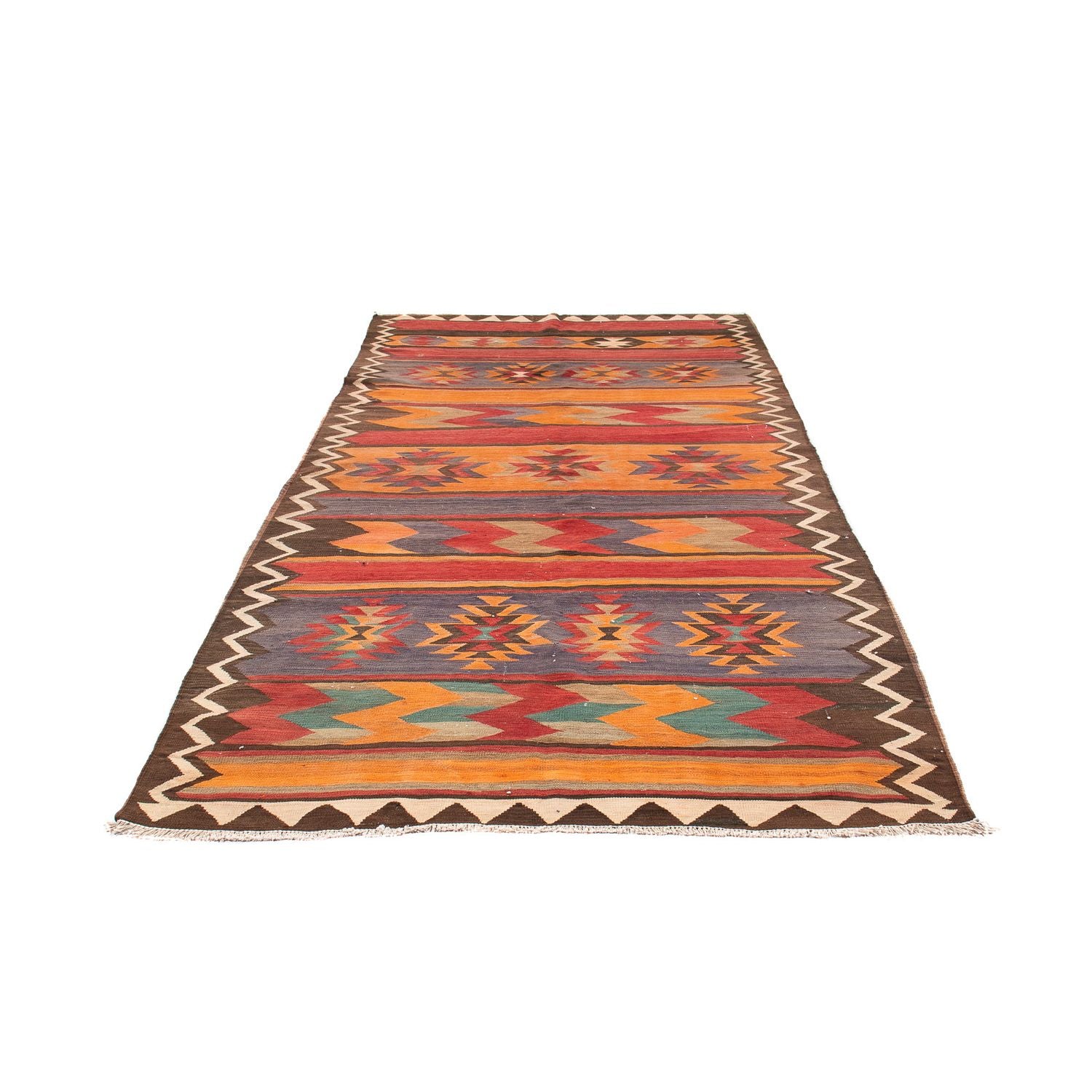 Alfombra Kelim - Antigua - 310 x 160 cm - multicolor