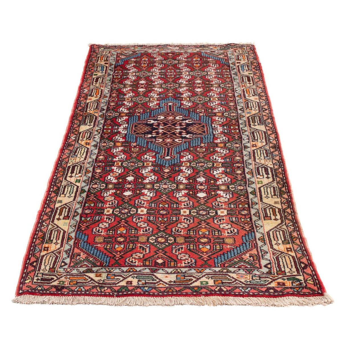 Alfombra de pasillo Alfombra persa - Nómada - 197 x 83 cm - rojo