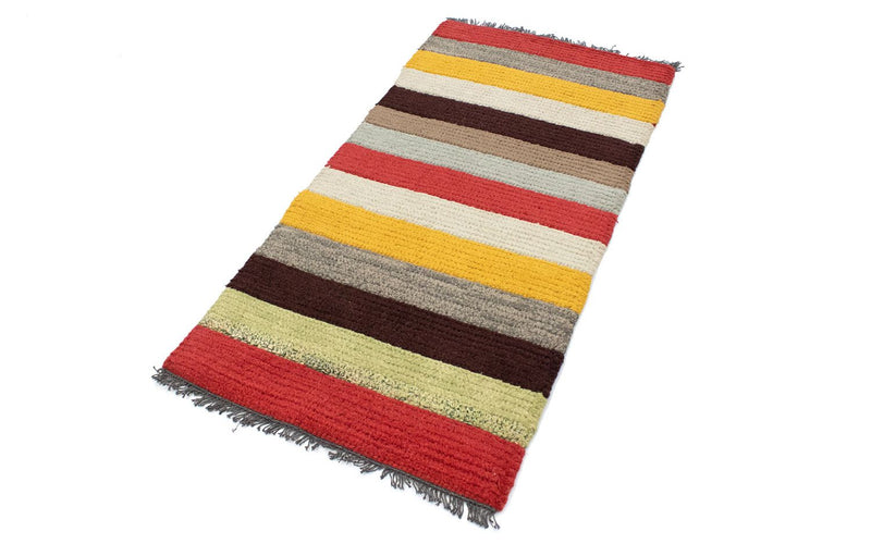 Alfombra de Nepal - 140 x 70 cm - multicolor