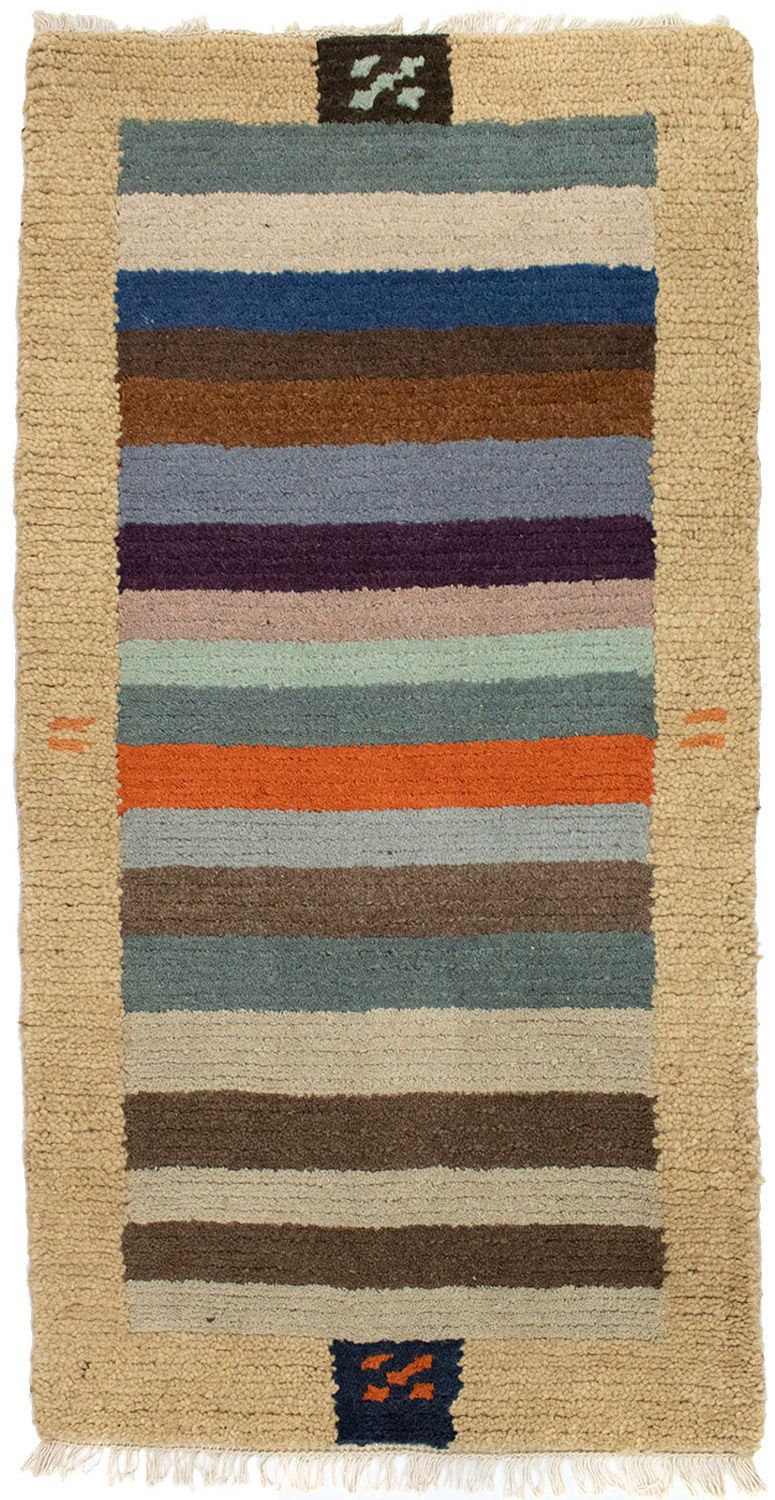 Alfombra de Nepal - 140 x 70 cm - multicolor