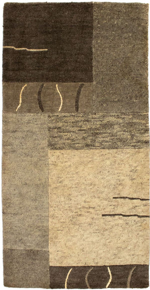 Alfombra de Nepal - 140 x 70 cm - multicolor