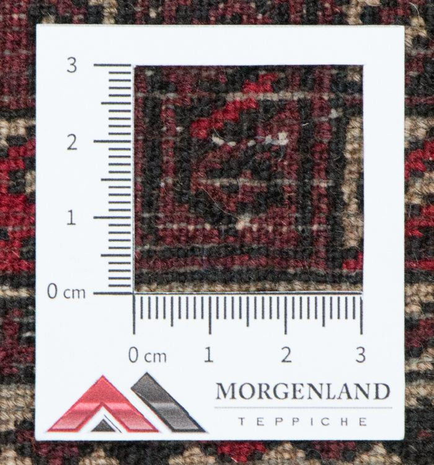 Alfombra Belutsch - 146 x 94 cm - rojo