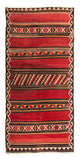 Kilim antiguo Alfombra 140x285cm