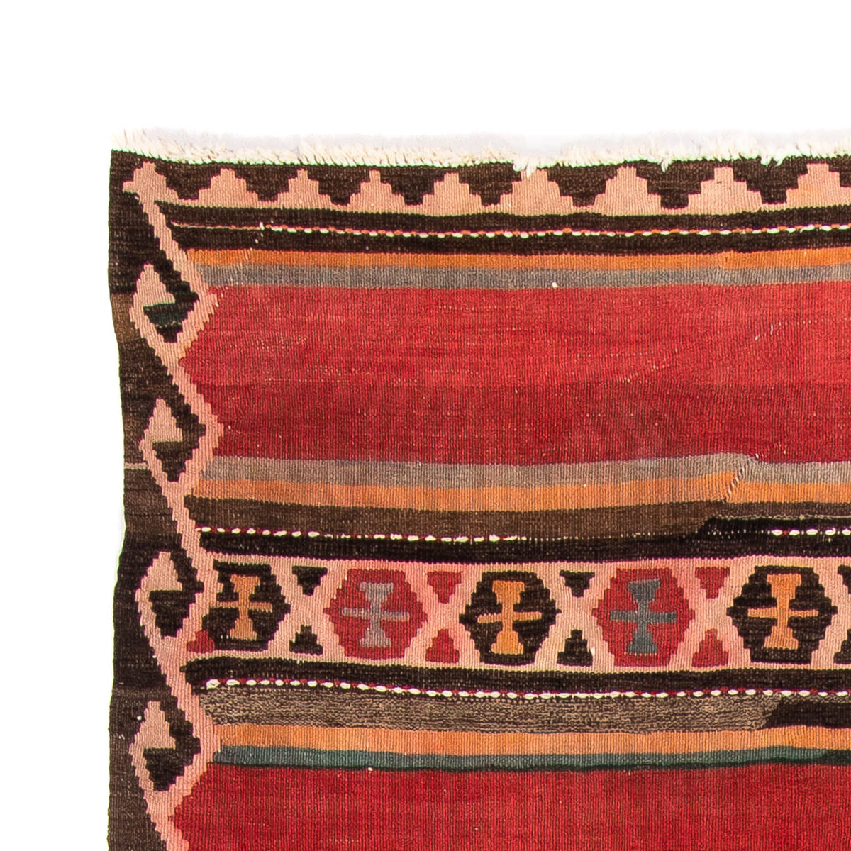 Kilim antiguo Alfombra 140x285cm