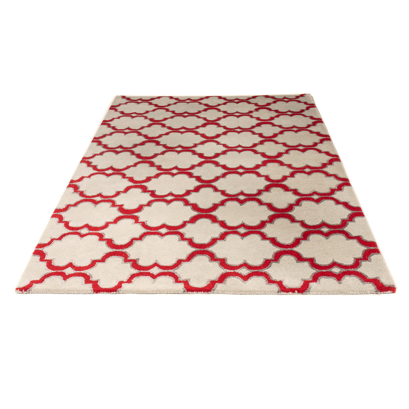 Alfombra de diseño - 230 x 160 cm - beige