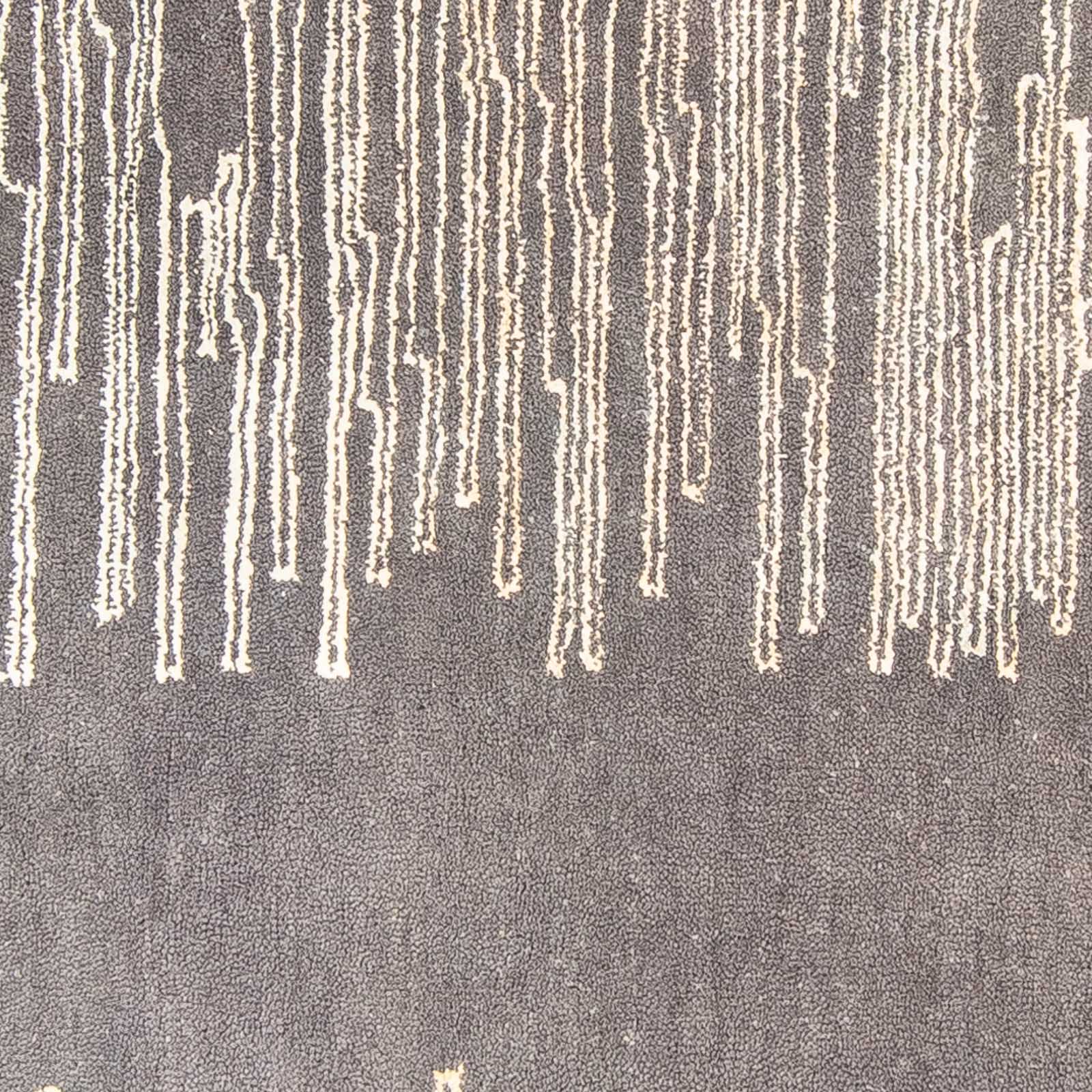 Alfombra de diseño - 244 x 151 cm - gris