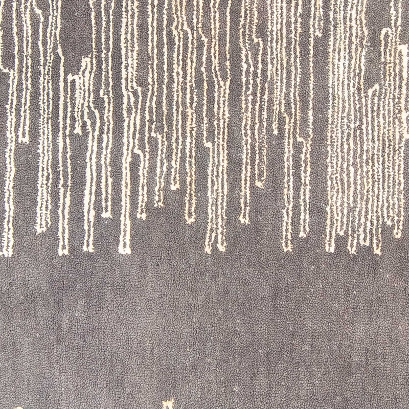 Alfombra de diseño - 244 x 151 cm - gris