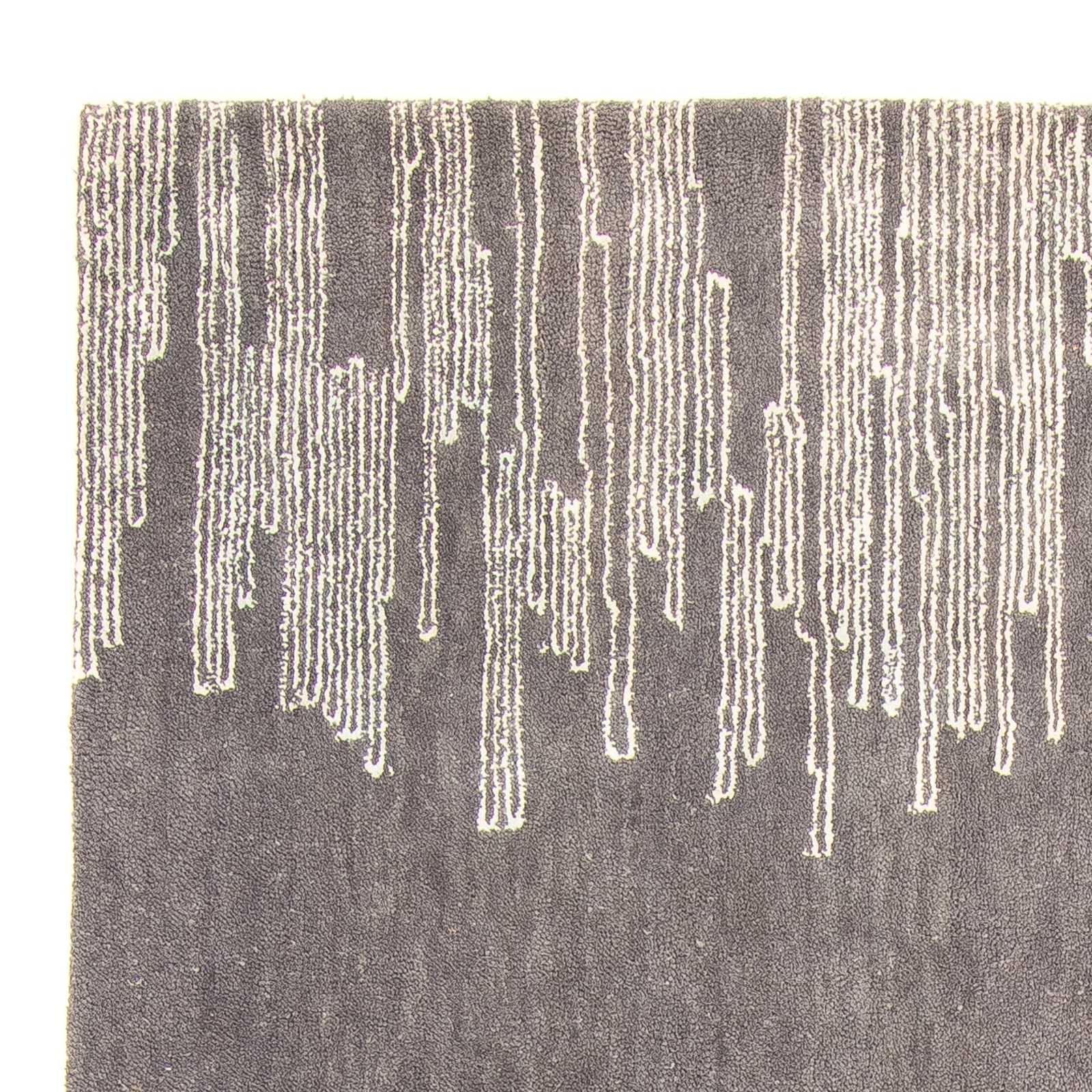Alfombra de diseño - 244 x 151 cm - gris