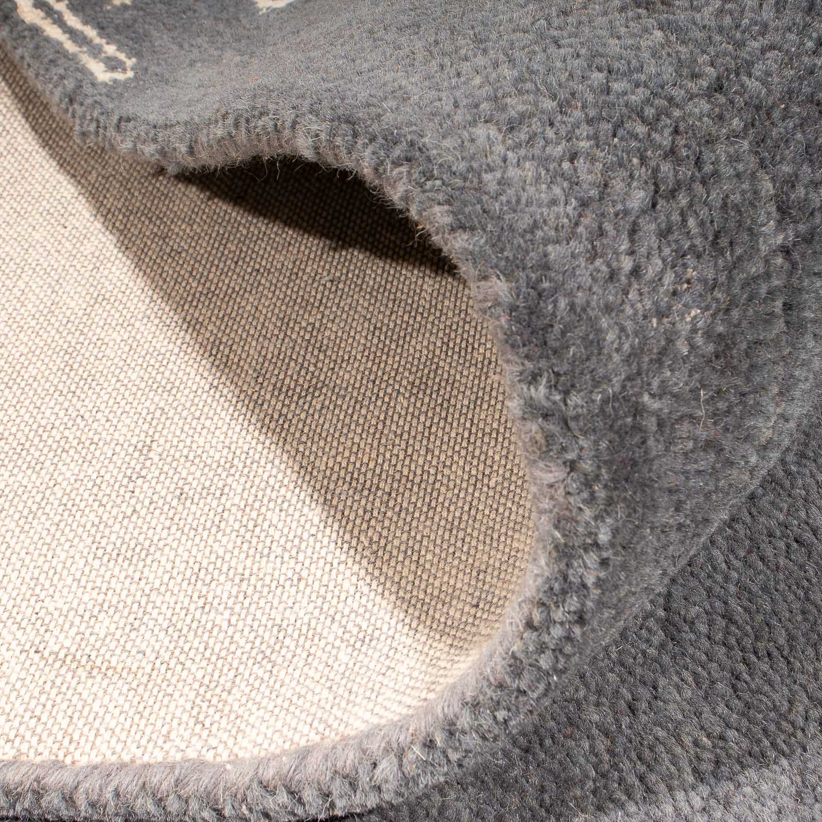 Alfombra de diseño - 244 x 151 cm - gris
