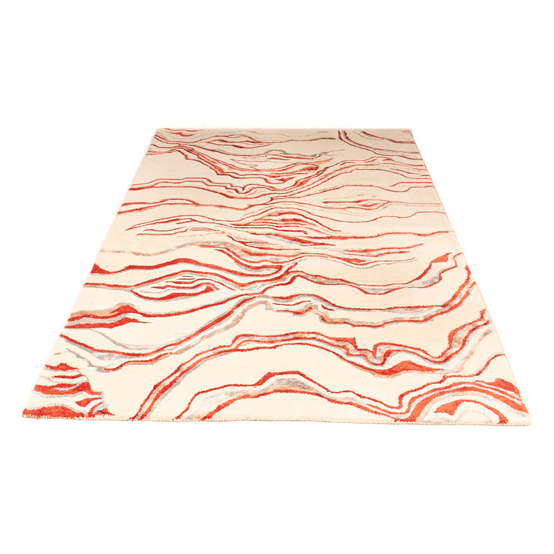 Alfombra de diseño - 244 x 151 cm - beige