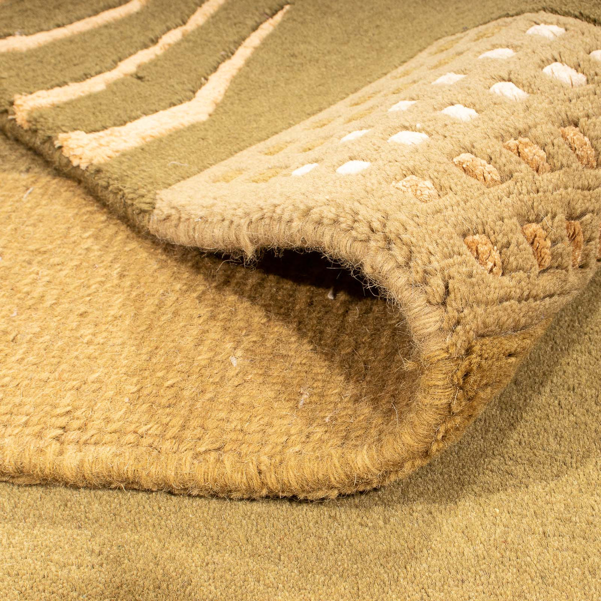 Alfombra de Nepal - 199 x 145 cm - marrón