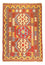 Alfombra Kelim - Splash - 125 x 86 cm - marrón