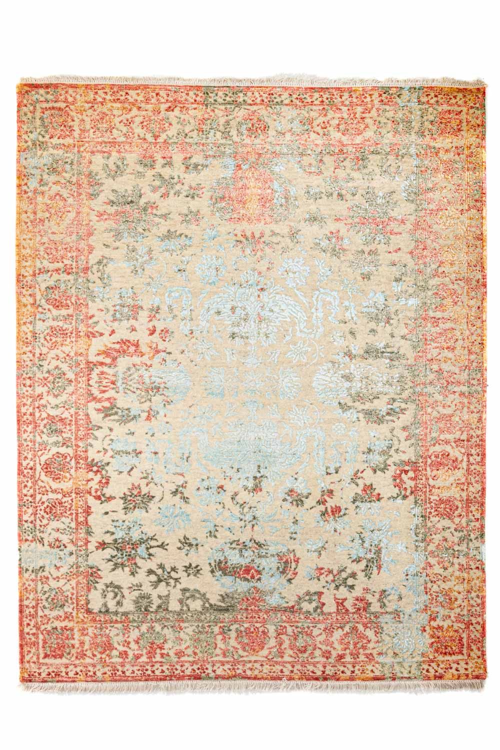 Alfombra de diseño - 195 x 155 cm - multicolor
