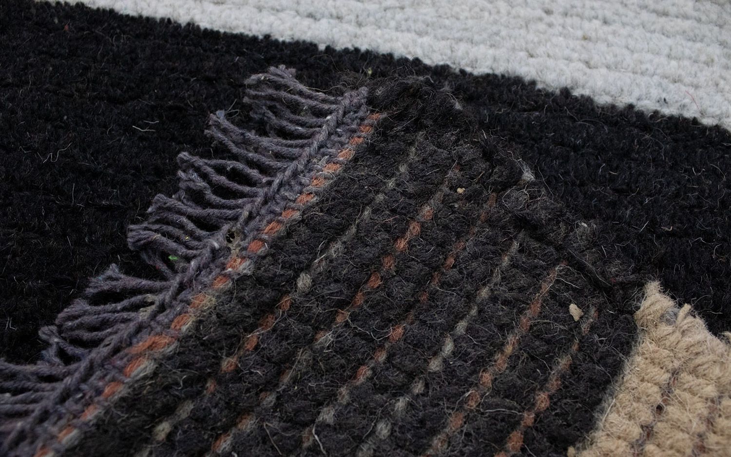 Alfombra de Nepal - 140 x 70 cm - multicolor