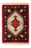 Alfombra oriental - 60 x 40 cm - rojo oscuro