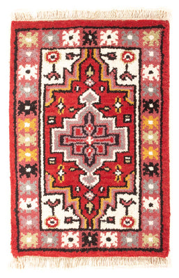 Alfombra oriental - 60 x 40 cm - rojo