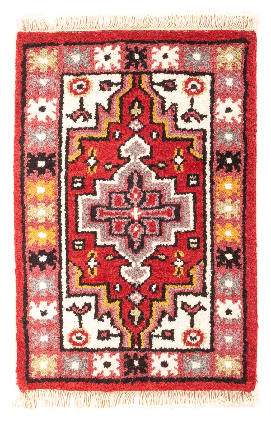 Alfombra oriental - 60 x 40 cm - rojo