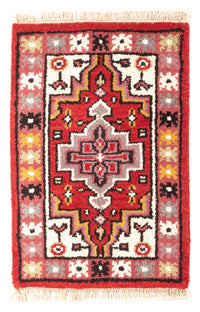 Alfombra oriental - 60 x 40 cm - rojo