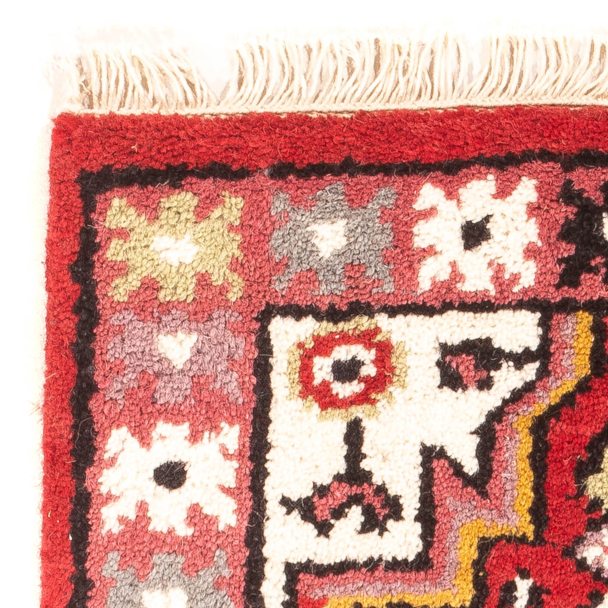 Alfombra oriental - 60 x 40 cm - rojo