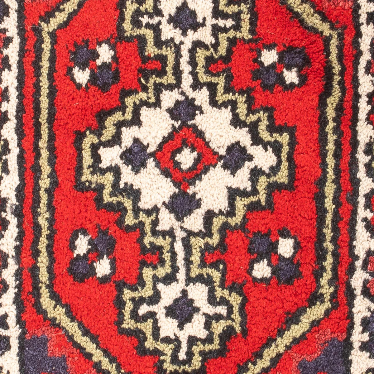 Alfombra oriental - 60 x 40 cm - rojo