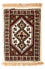 Alfombra oriental - 60 x 40 cm - beige
