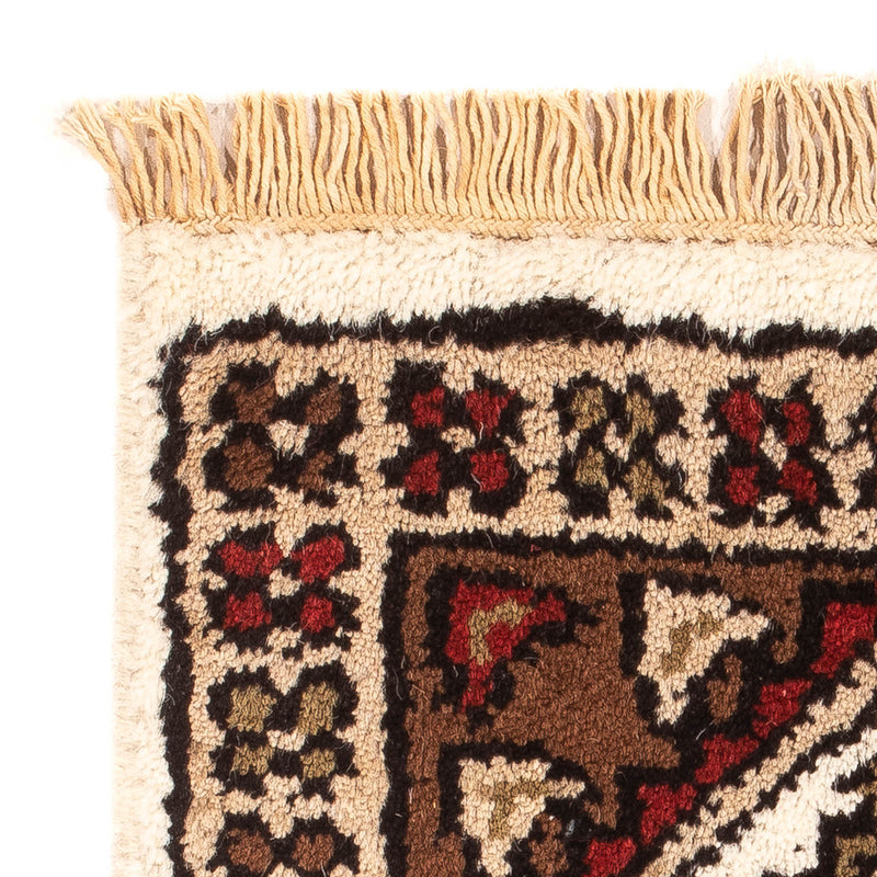 Alfombra oriental - 60 x 40 cm - beige