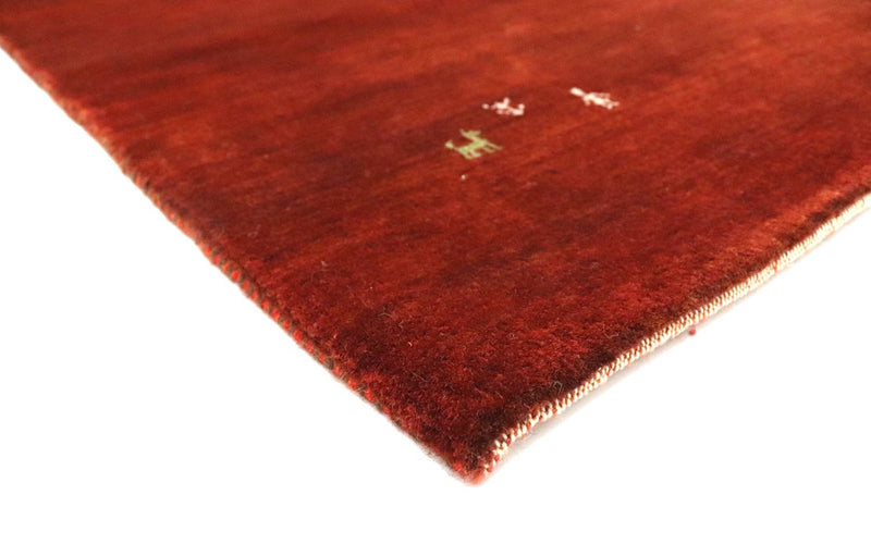 Alfombra de pasillo Alfombra Gabbeh - Loribaft Persa - 280 x 81 cm - marrón