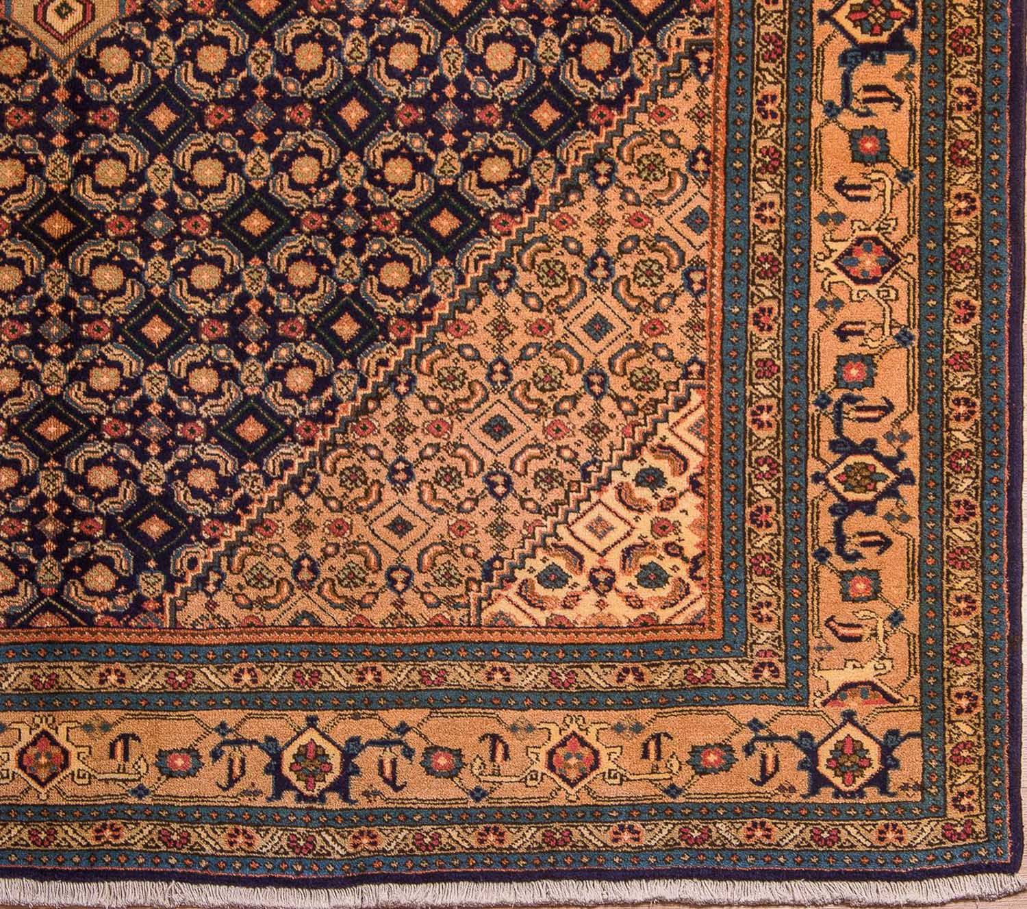 Alfombra persa - Nómada - 256 x 195 cm - azul