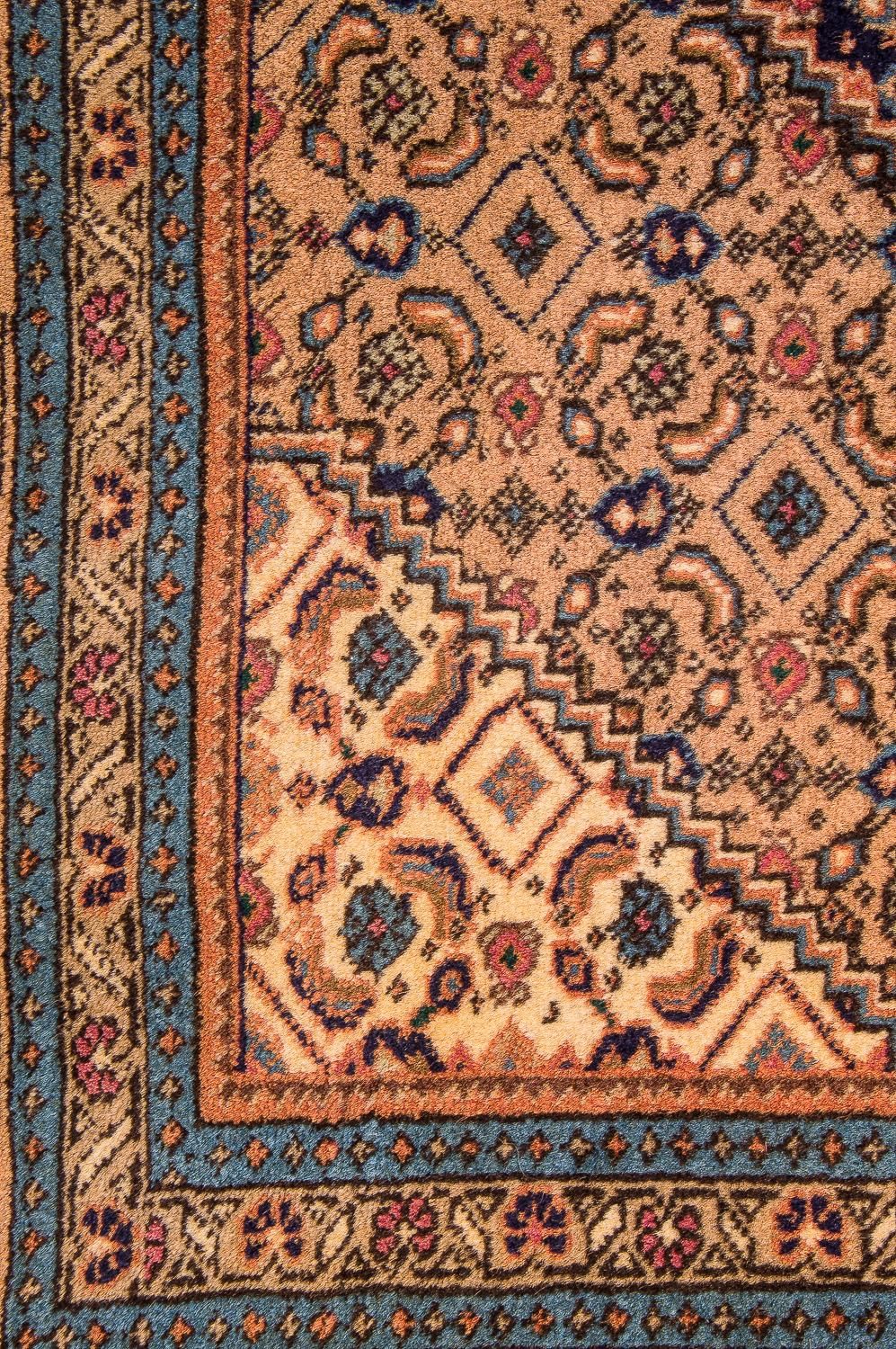 Alfombra persa - Nómada - 256 x 195 cm - azul