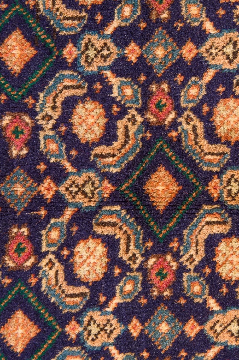 Alfombra persa - Nómada - 256 x 195 cm - azul