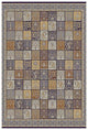 Alfombra tejida oriental