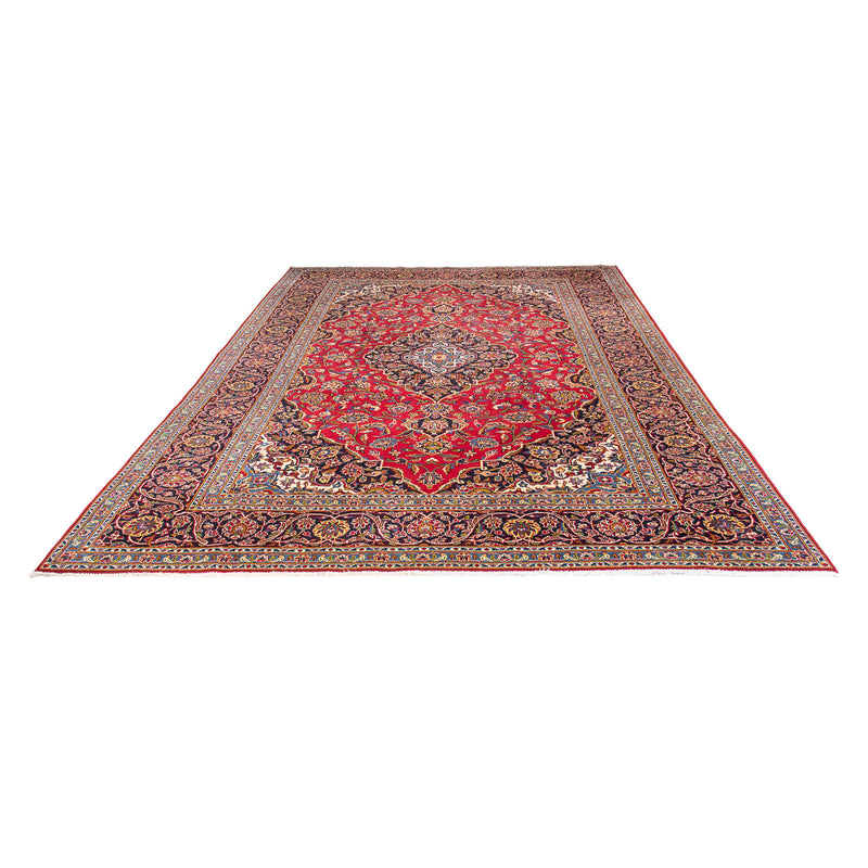Alfombra persa - Keshan - 346 x 243 cm - rojo