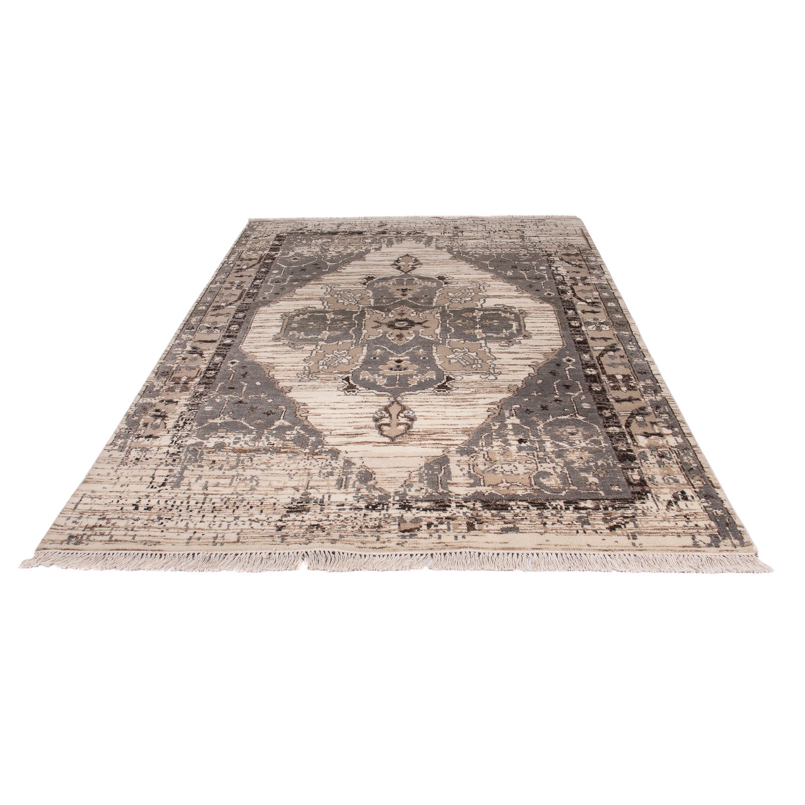 Alfombra de diseño - 235 x 165 cm - beige