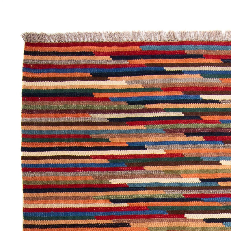 Alfombra Kelim - Tendencia - 202 x 147 cm - multicolor