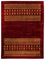 Alfombra Gabbeh - Loribaft Persa - 240 x 175 cm - rojo