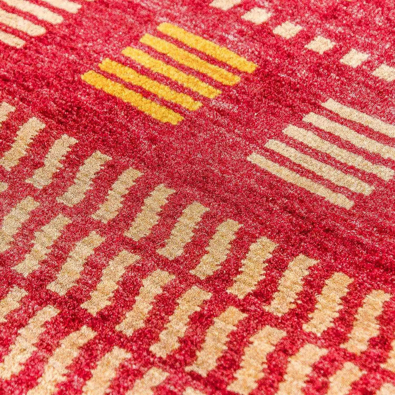 Alfombra Gabbeh - Loribaft Persa - 240 x 175 cm - rojo