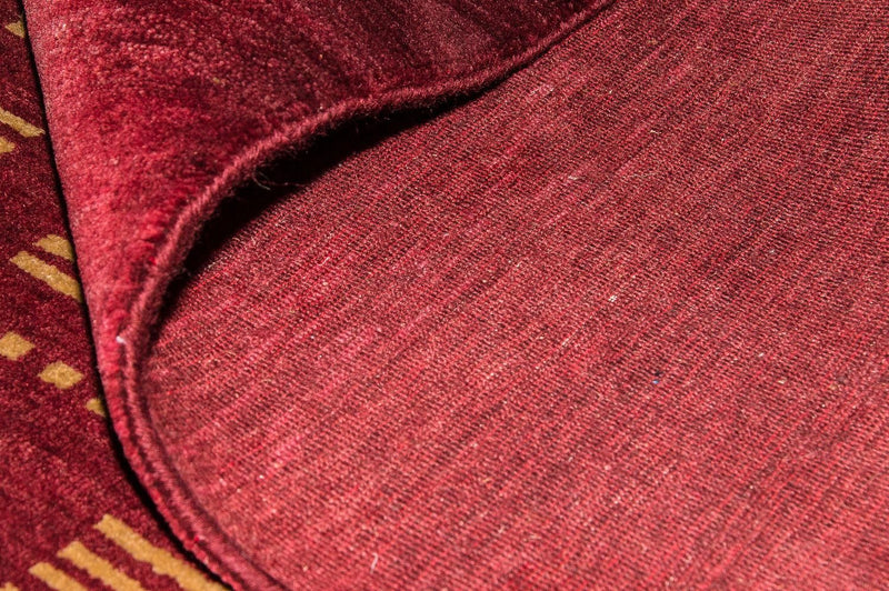 Alfombra Gabbeh - Loribaft Persa - 240 x 175 cm - rojo