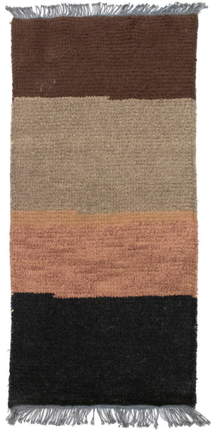 Alfombra de Nepal - 140 x 70 cm - multicolor