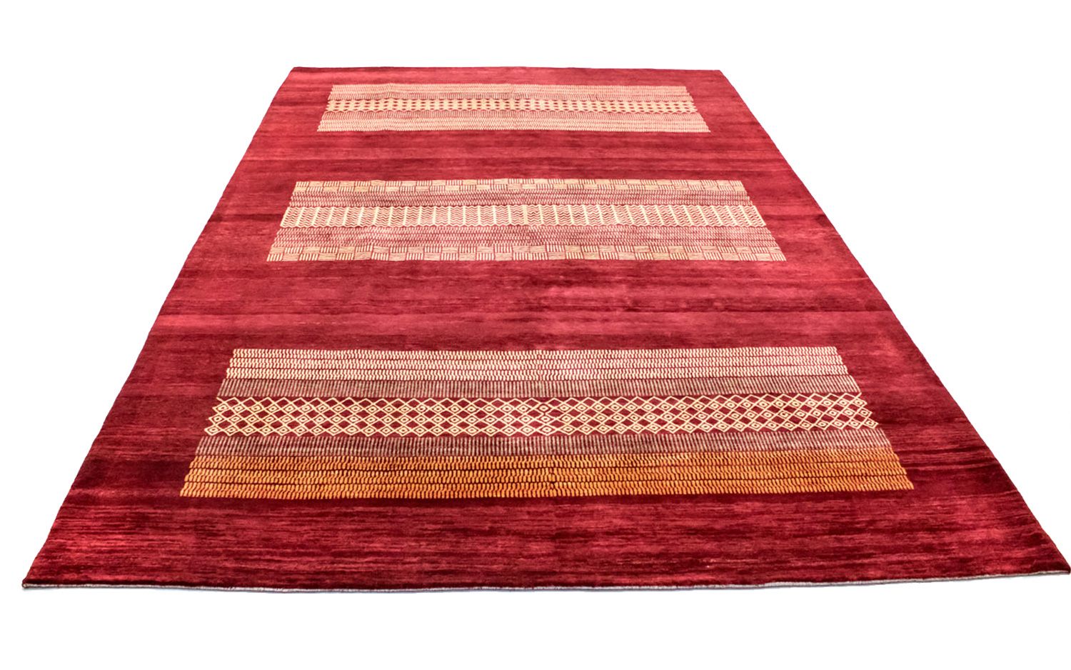 Alfombra Gabbeh - Loribaft Persa - 297 x 202 cm - multicolor