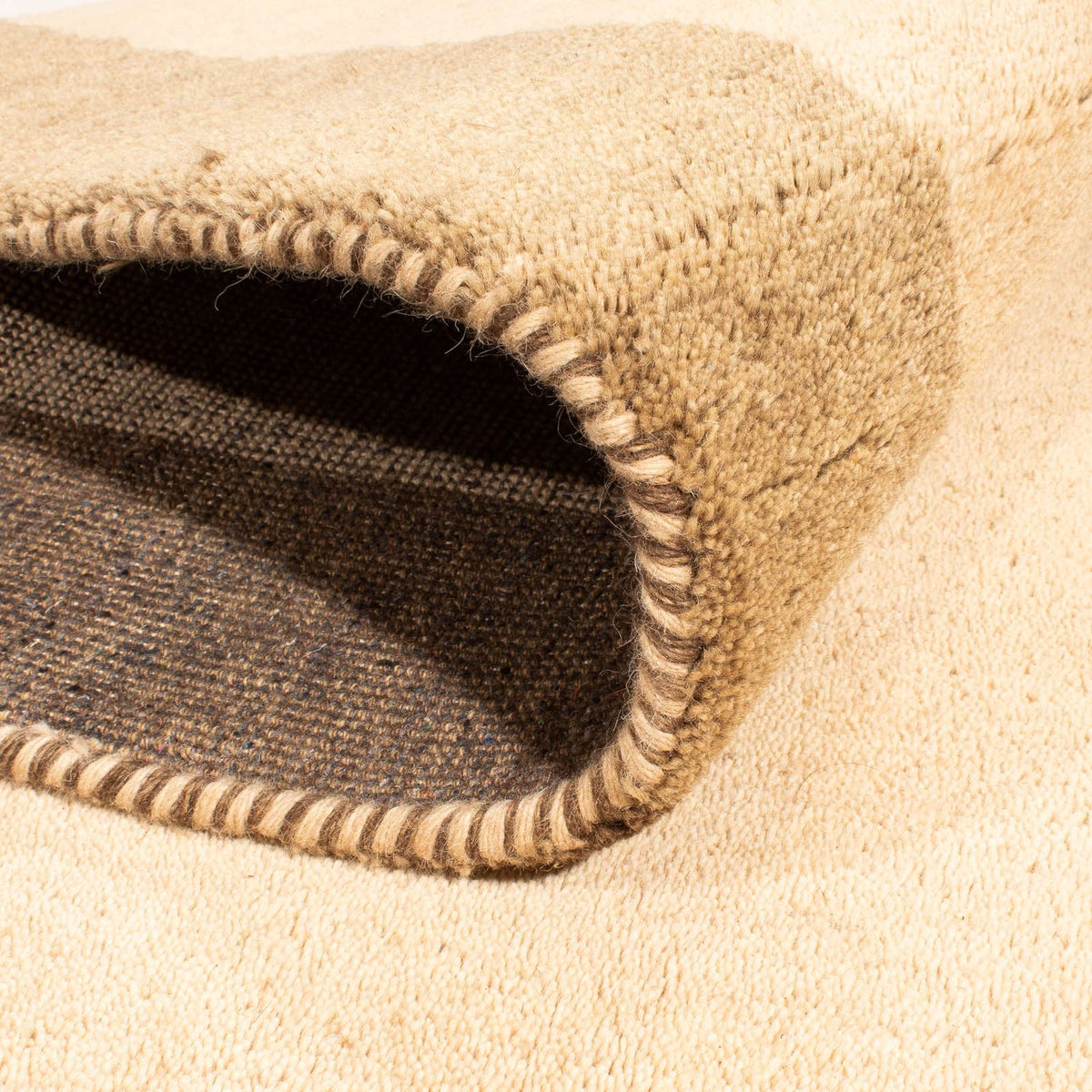 Alfombra Gabbeh - Indus - 202 x 144 cm - beige