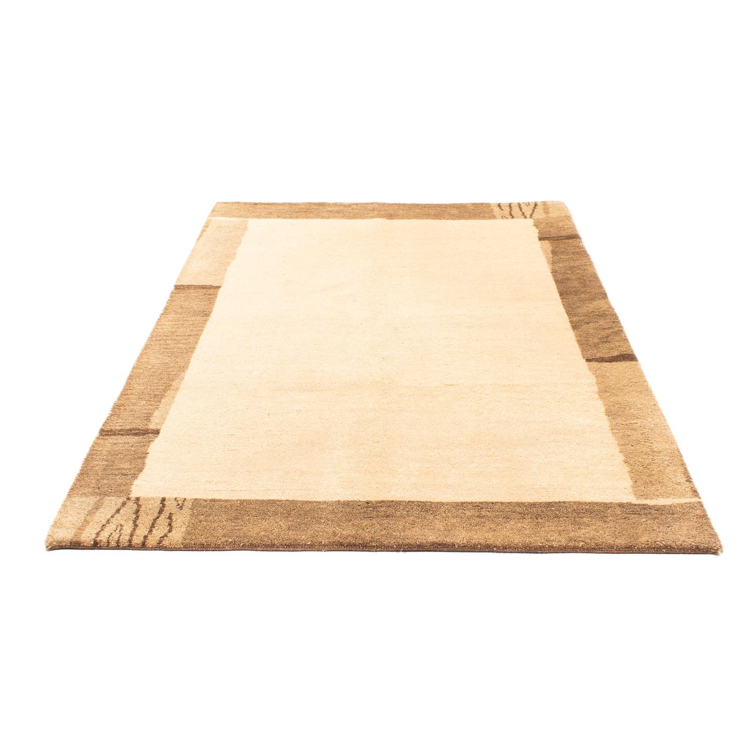 Alfombra Gabbeh - Indus - 202 x 144 cm - beige