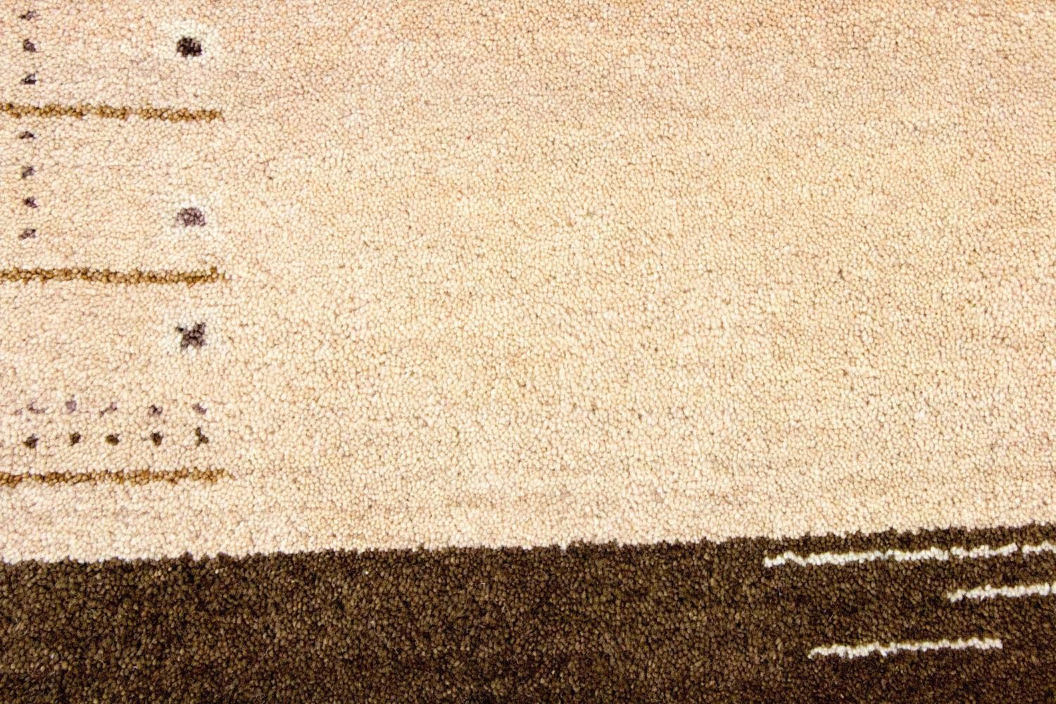 Alfombra Gabbeh - Indus - 160 x 91 cm - beige
