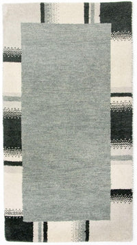 Alfombra Gabbeh - Indus - 141 x 72 cm - plata