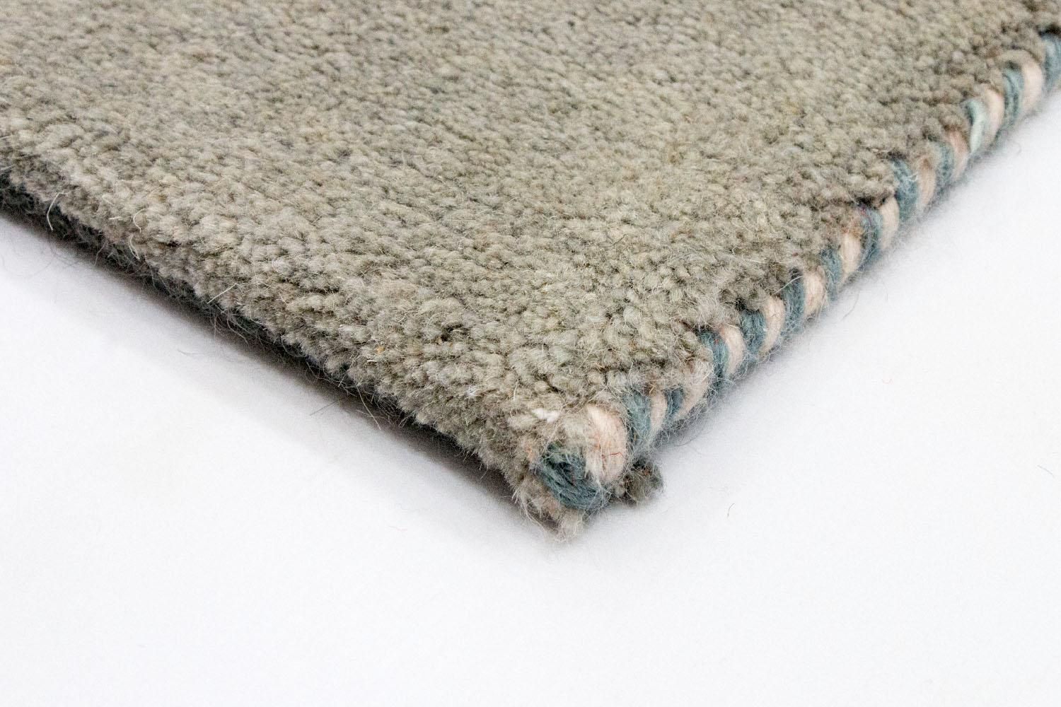 Alfombra Gabbeh - Indus - 141 x 72 cm - plata