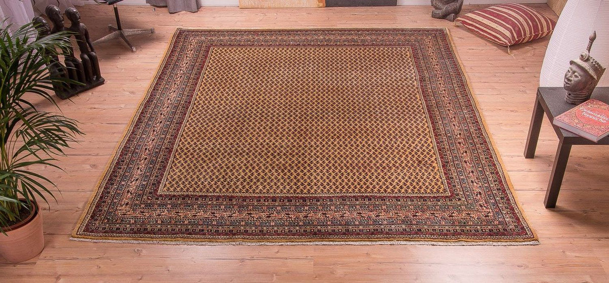 Alfombra persa - Nómada - 288 x 238 cm - beige