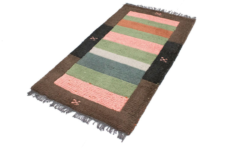 Alfombra de Nepal - 140 x 70 cm - multicolor