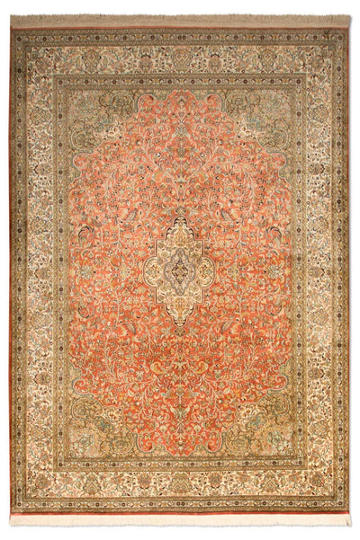 Seda de Cachemira Alfombra 168x244cm - Alfombra oriental